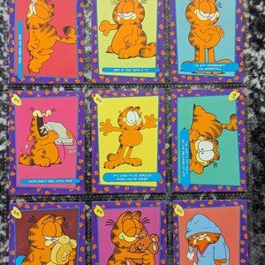 Garfield Trading Cards lot